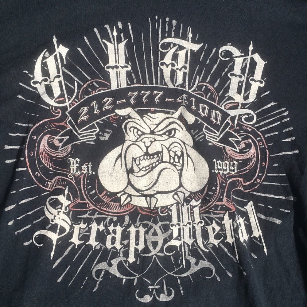 NYC Vintage Scrap metal T shirt